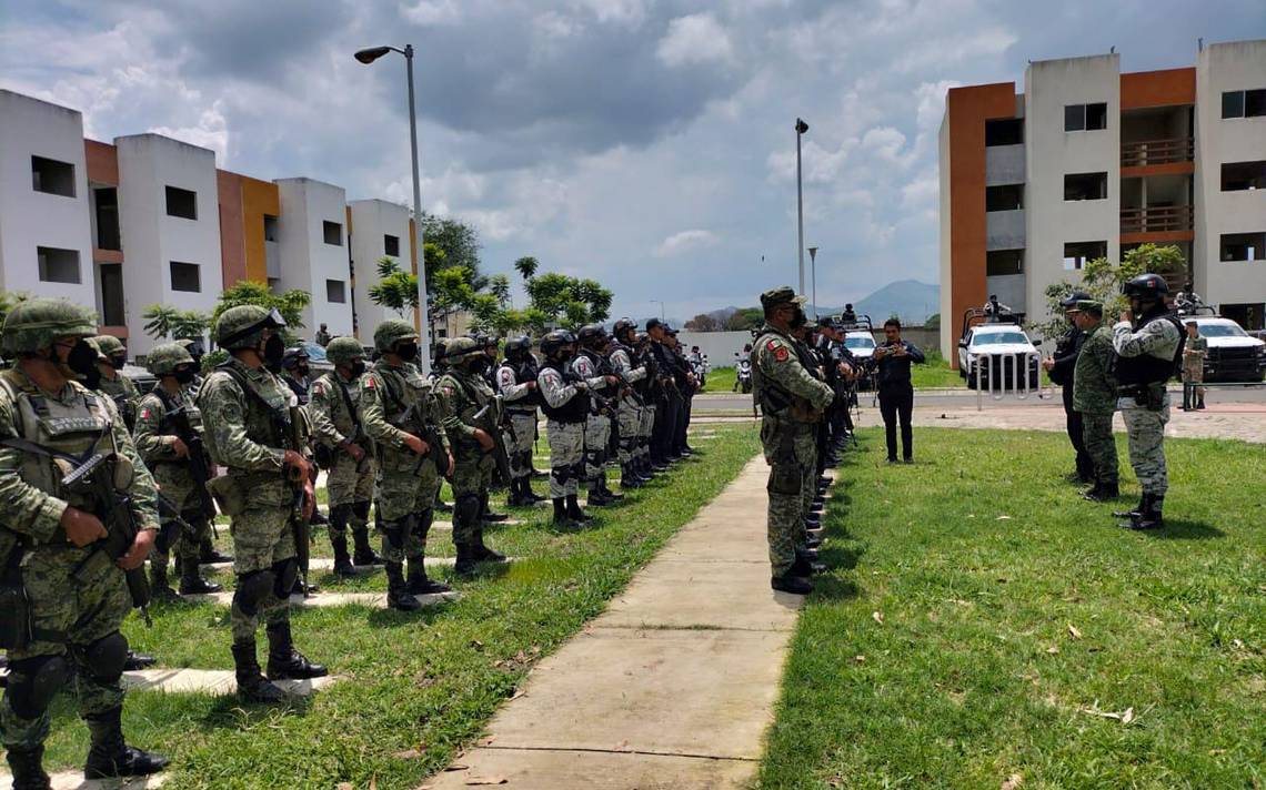 Caen personas en operativo de la policía de Tlajomulco Ejército y Guardia Nacional El Sol